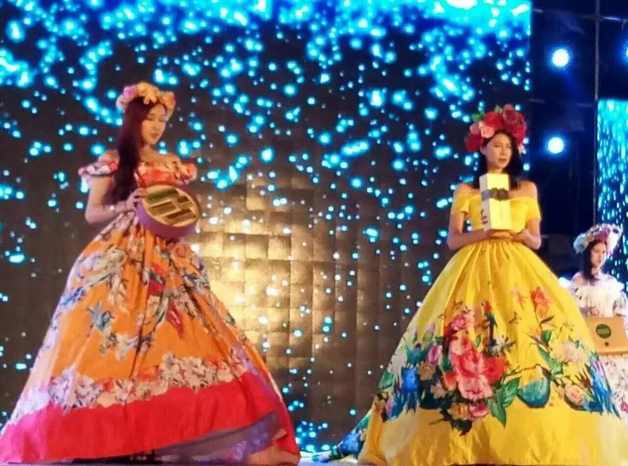 金花节开幕式,以花为媒非遗绽放花博会