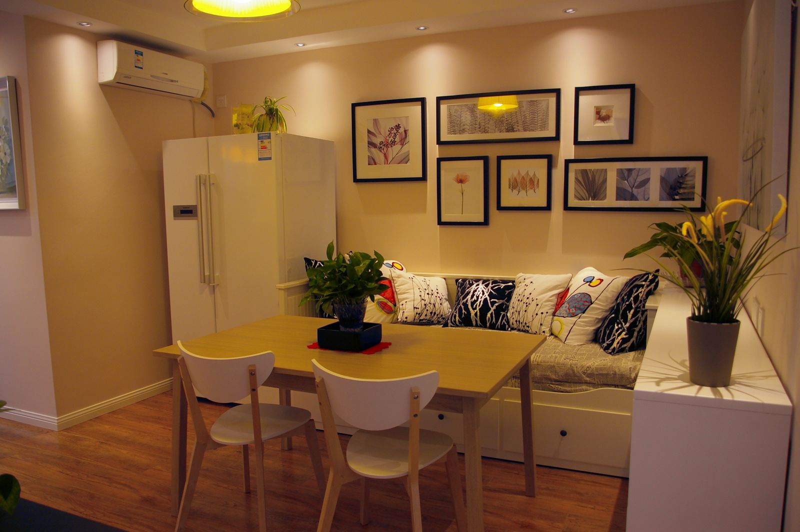 70平方三室一厅宜家风格,宜家家居55平米房间改造