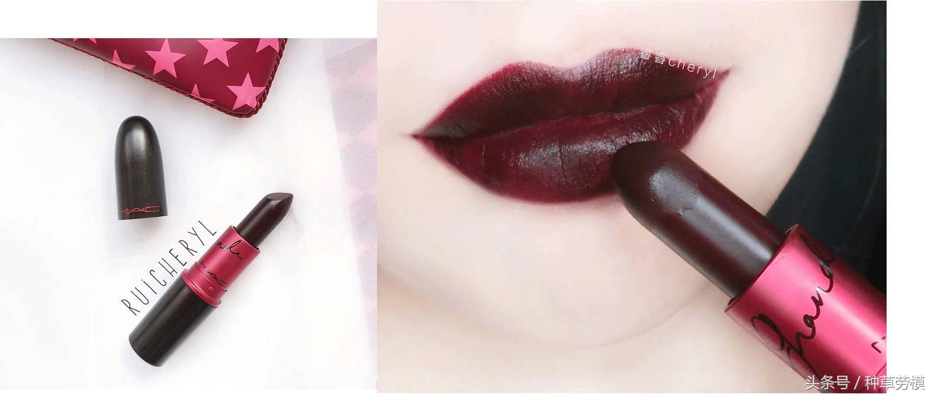 超好用的三支最显气色的口红试色,试色口红100款