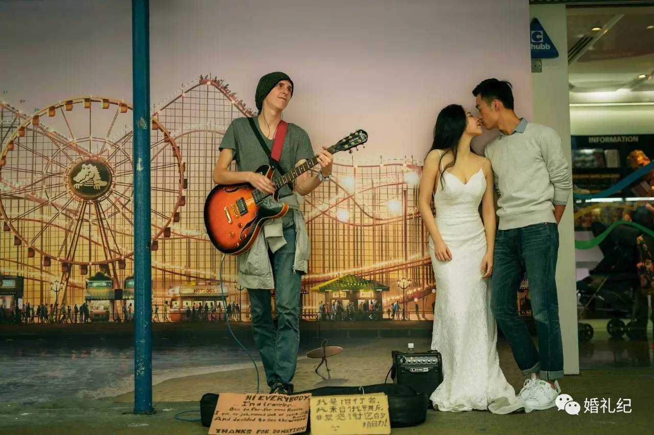 新郎近视眼怎么拍婚纱照好看,拍出新娘满意的婚纱照