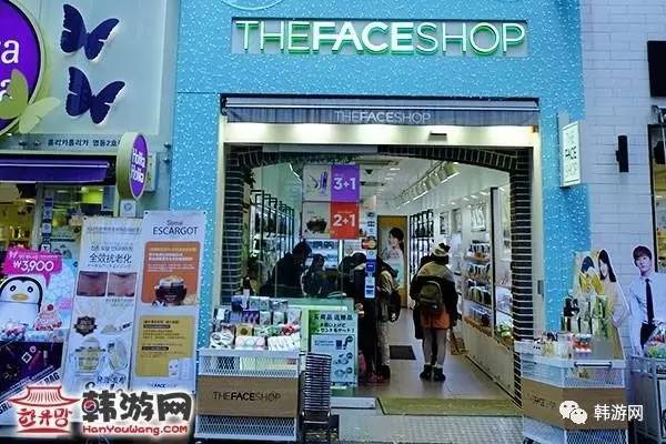 韩国明洞韩妆,韩国明洞美妆店