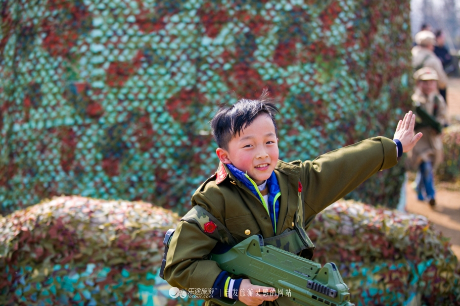 春日暖阳来一场真人CS*战野**