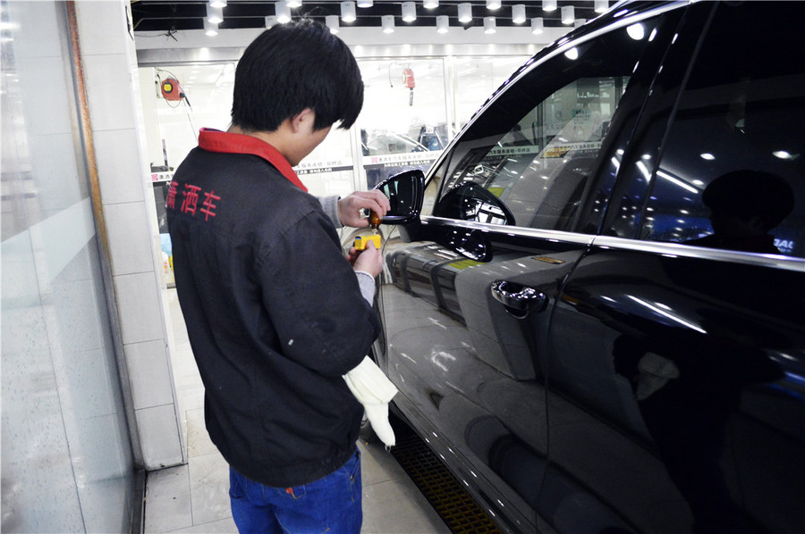 保时捷卡宴tpu漆面保护最佳效果图,保时捷卡宴最美车漆