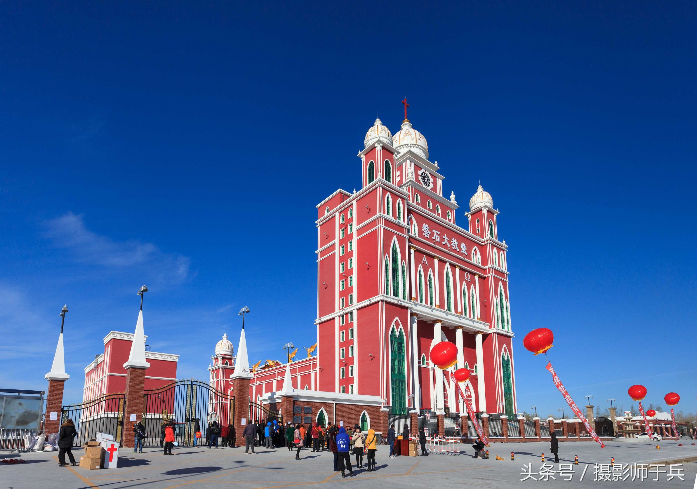 中国最大的基督教堂-大庆磐石大教堂