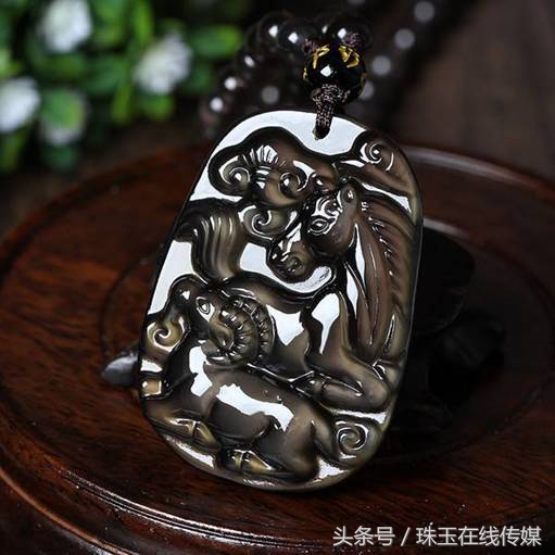 黑曜石鉴定最简单的方法,黑曜石首饰怎么辨别真假