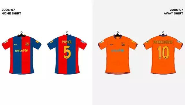 巴萨1617赛季球衣耐克,fcb与nike联名球衣