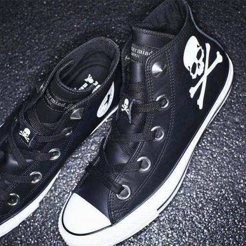 匡威帆布鞋川久保玲联名款,ro联名匡威高帮帆布鞋