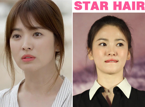 宋慧乔齐肩发空气刘海图片,宋慧乔尹恩惠照片