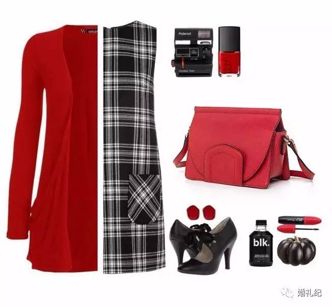 戚薇李承铉同款包包,戚薇黑色婚纱同款