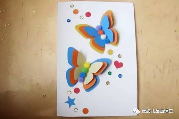 儿童生日贺卡手工制作送给妈妈的,如何制作送给妈妈的礼物手工贺卡