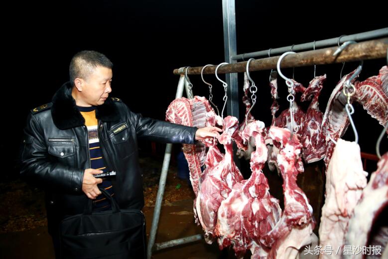 凌晨传来哀嚎注水“胖”三十斤黄兴镇一私屠滥宰窝点被取缔