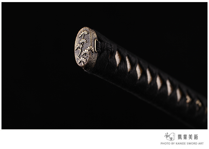 日本刀鉴赏松柏梧桐侟美浓系打刀古法研磨