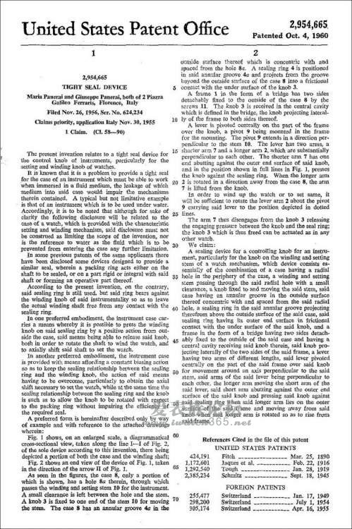 “胖大海”的半圆型的表冠防护装置来历揭秘