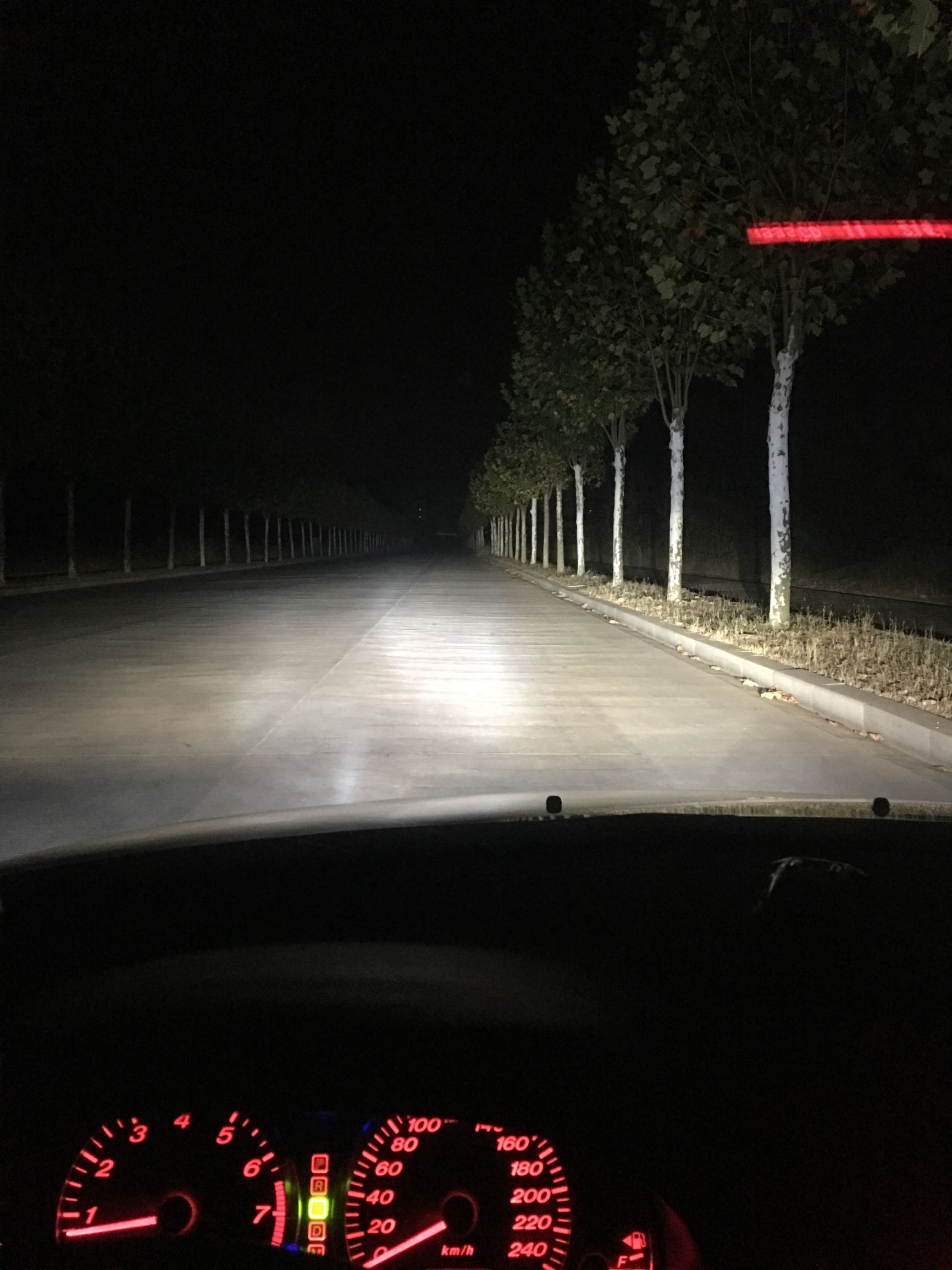 原车蜡烛灯升级海拉6透镜