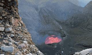 活火山熔岩图片,活火山的资料