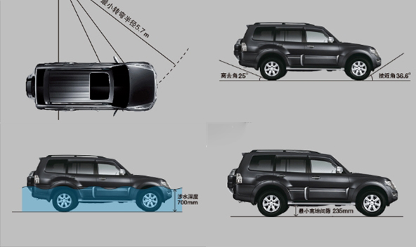 三菱帕杰罗劲畅无人区穿越,三菱帕杰罗v97穿越无人区