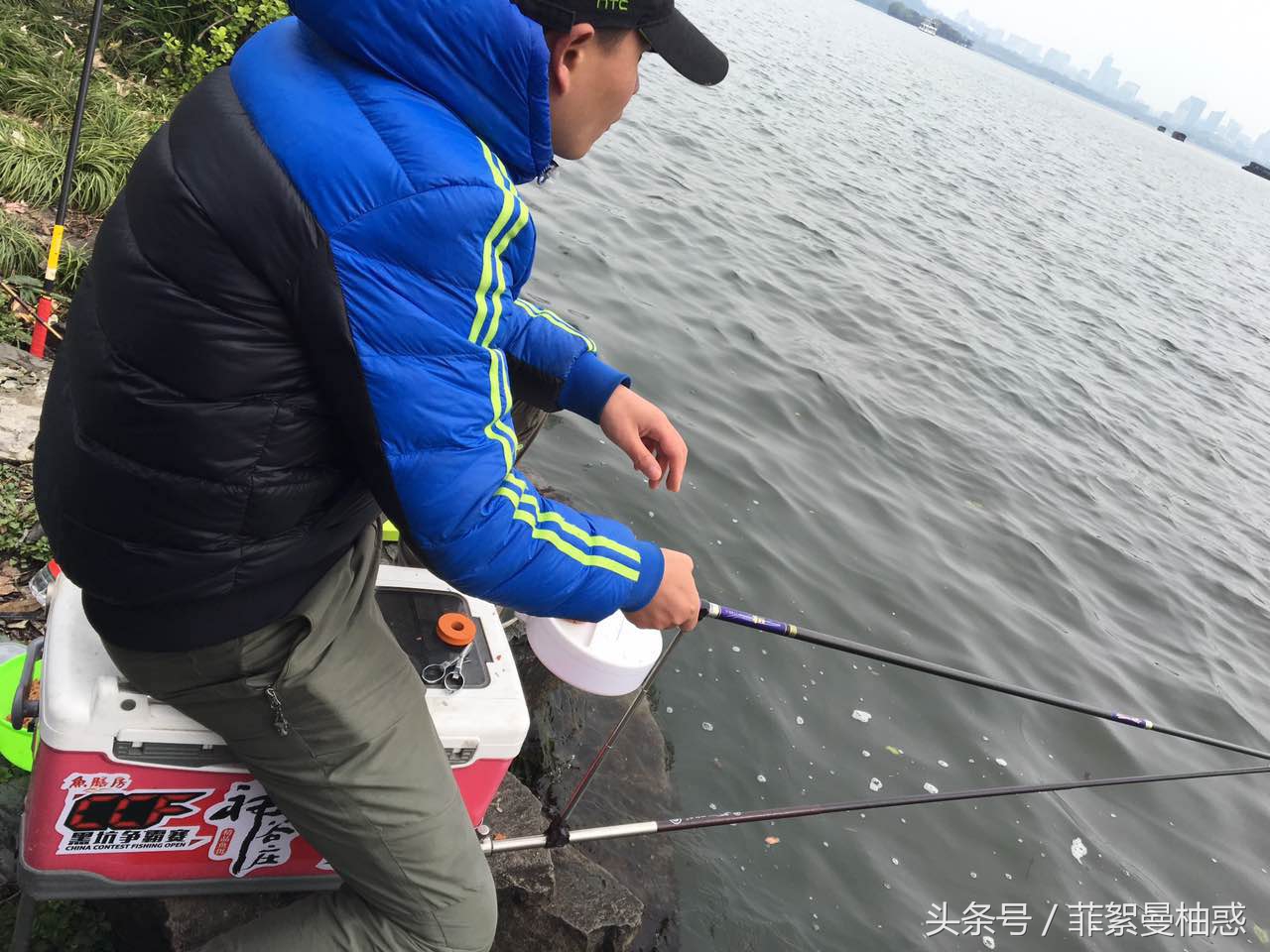 结束了钓鱼一天的疲惫,休息一天明天继续钓鱼