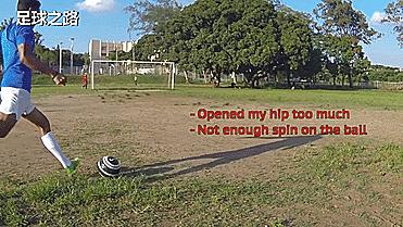 如何踢出弧线球,踢出弧线球的视频