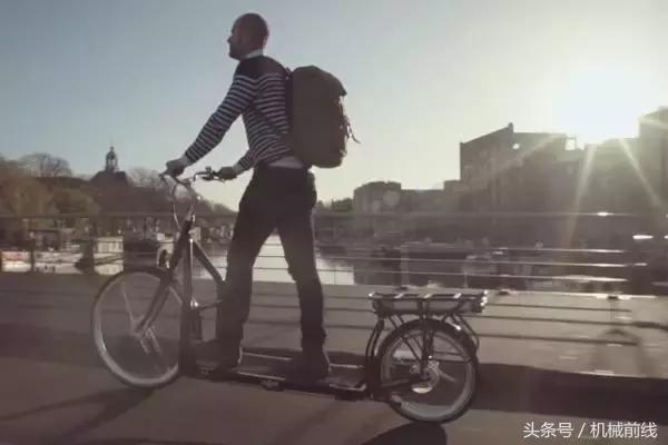 荷兰人骑的自行车,荷兰人发明无人驾驶自行车
