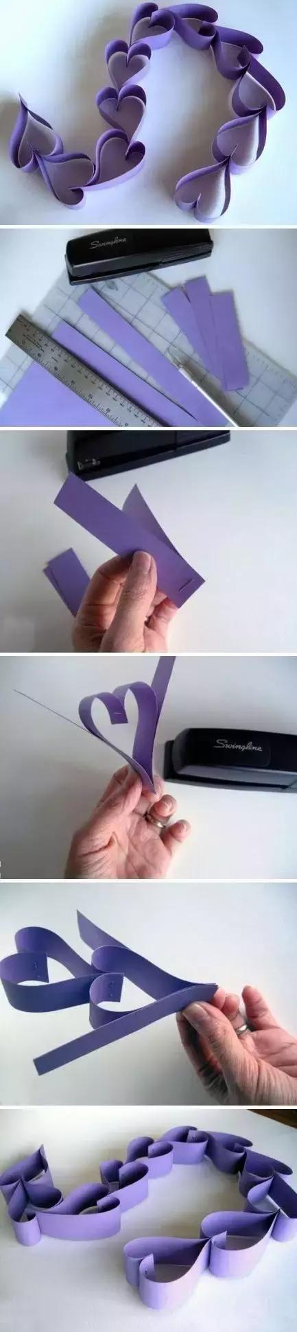 diy纸艺花,彩纸的100种手工折法