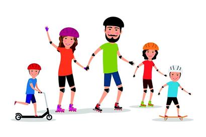 娃娃过早站立的危害,儿童不建议过早学轮滑运动