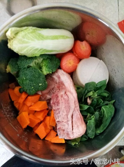 三个月哈士奇自制狗粮,怎么给哈士奇做狗粮