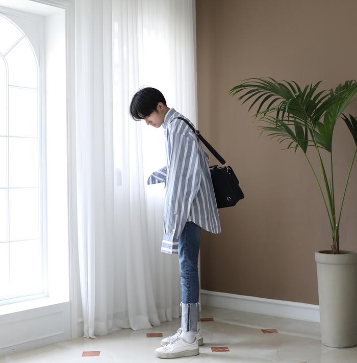 条纹T恤穿搭,条纹单品穿搭技巧