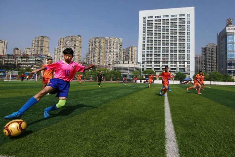 三明市中小学生足球联赛引爆激情点燃中国足球梦！