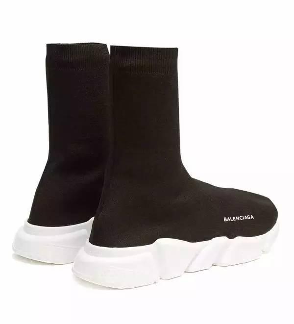 巴黎世家袜子鞋经典百搭上脚图,越丑越时尚