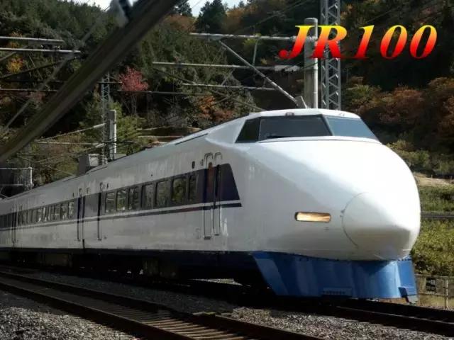 日本的高铁列车的样子,日本的高铁