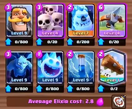 皇室战争部落战2进攻卡组,皇室战争部落战四套卡组推荐