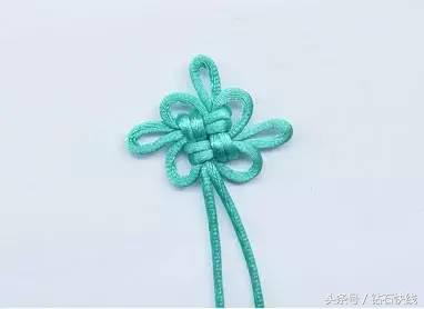 最简单红绳结编法图解,中国结编织红绳子的编法