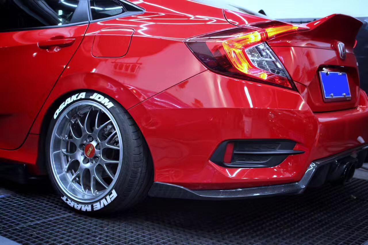 改装最好看的白色10代思域,改的最好看的十代思域