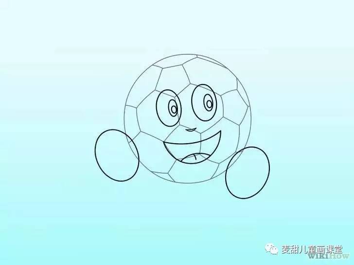 足球的画法和技巧,足球各种画法