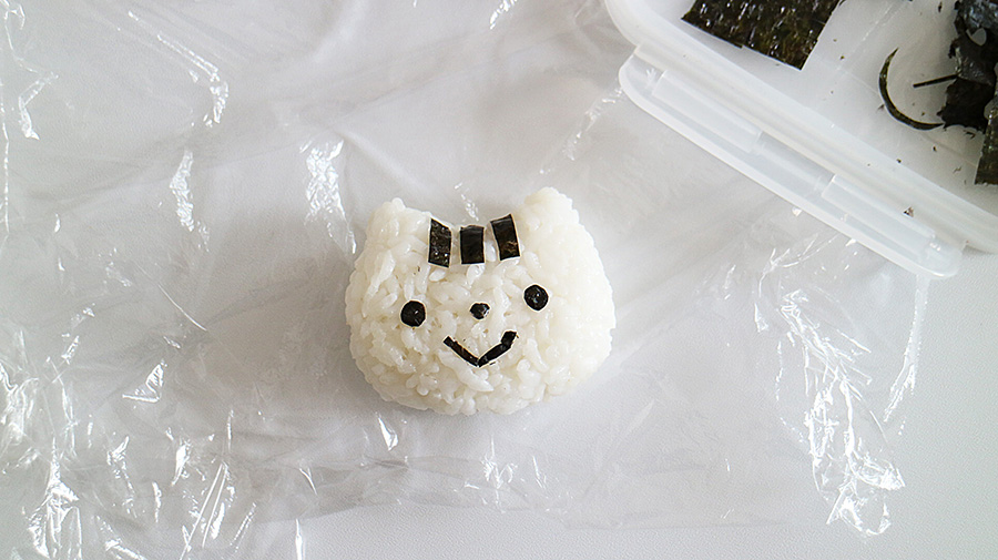 小学生便当海苔饭团做法,高颜值便当饭团做法