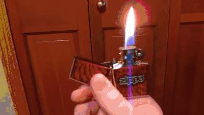 火到爆的玩法,火机花式玩法手指带火教学