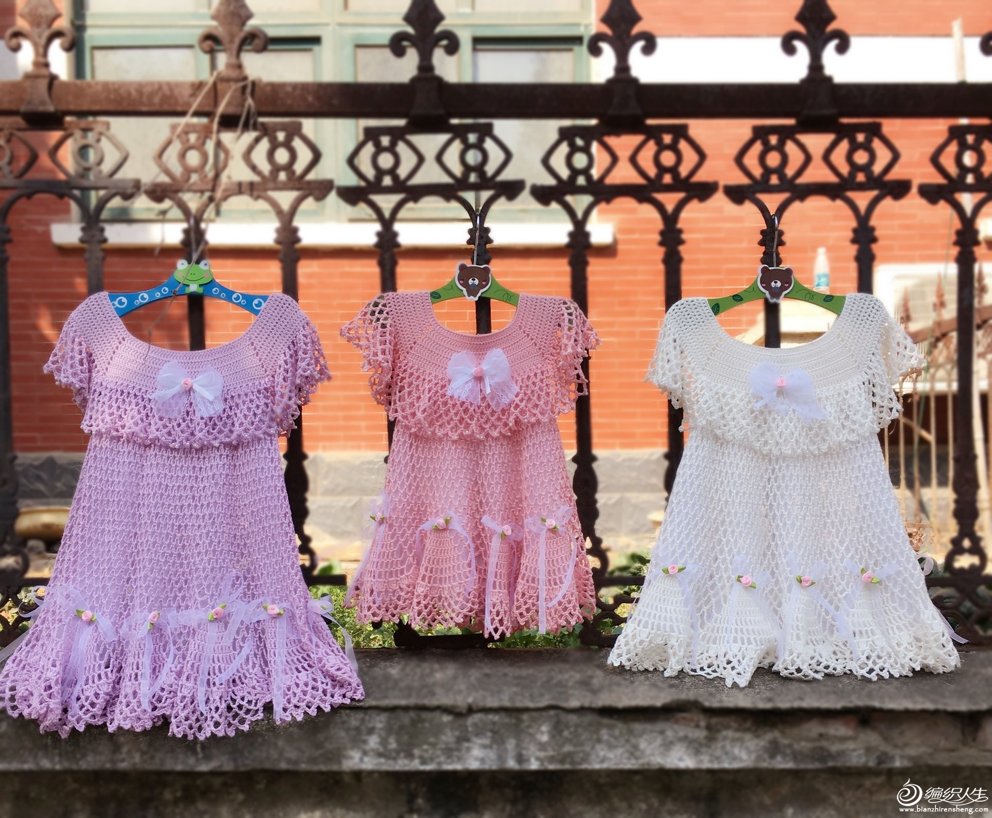 3至6岁的公主裙冬天钩针视频教程,1-3岁钩针公主裙简单新手