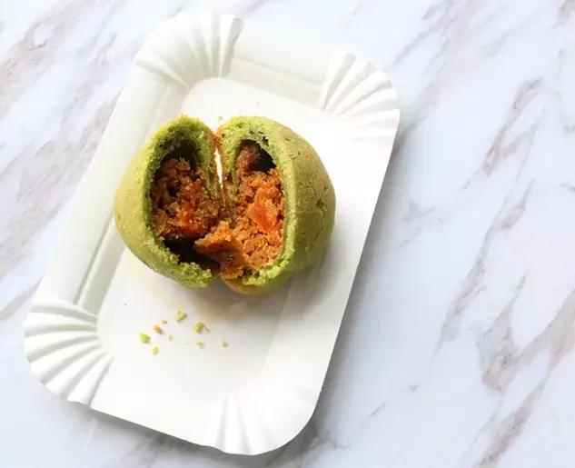 吃各种不同口味的青团合集,各种口味青团测评