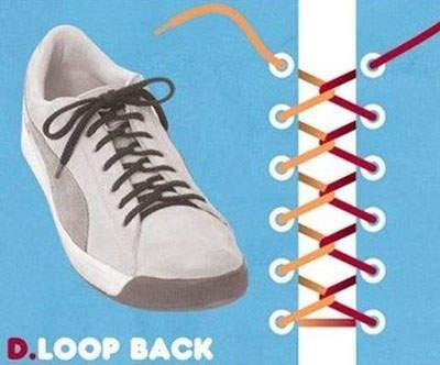 旅游鞋鞋带的24种系法,花样穿鞋带100种视频