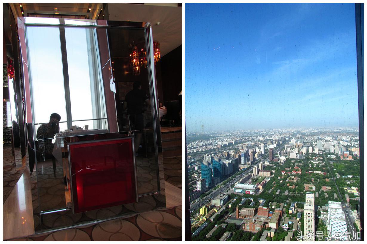 高档餐厅的早餐,79楼云端餐厅