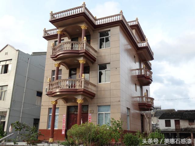 石感漆十大品牌排名,最新外墙石感漆效果图