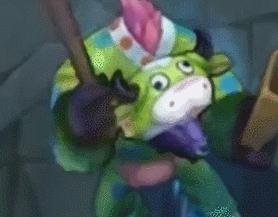 lol牛头皮肤奶牛嘲讽,lol奶牛皮肤