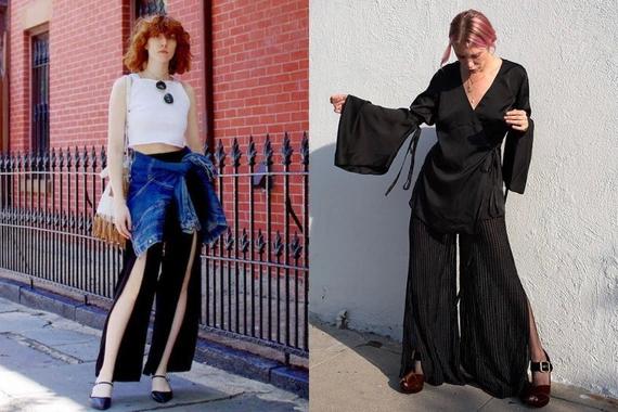 衣服开个叉，时髦开了挂