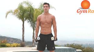 一副哑铃教你在家也能练出好身材,用哑铃在家怎样练出麒麟臂