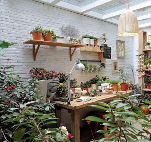 甜品鲜花店装修,鲜花店比较流行的装修风格