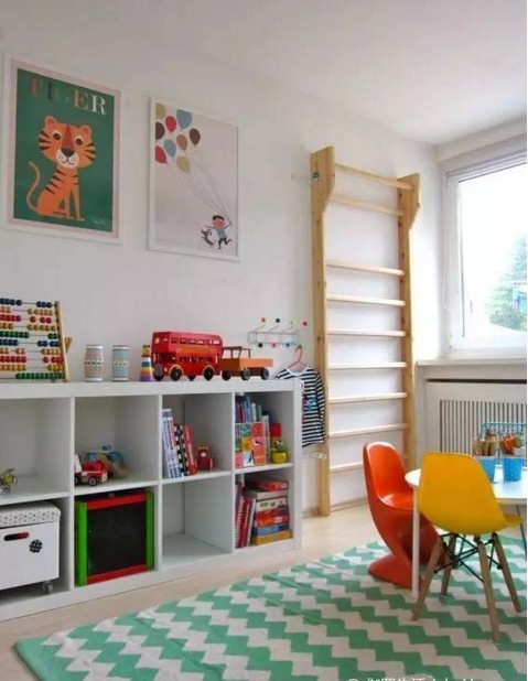 适合孩子读书玩耍的客厅装修风格,在客厅给孩子装个玩耍空间