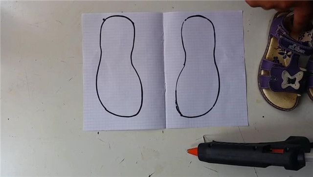 自制最简单的宝宝拖鞋底,宝宝拖鞋制作教程