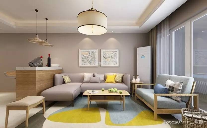 110平舒适北欧风三室两厅预算12万,100平三房两厅两卫北欧轻奢风装修