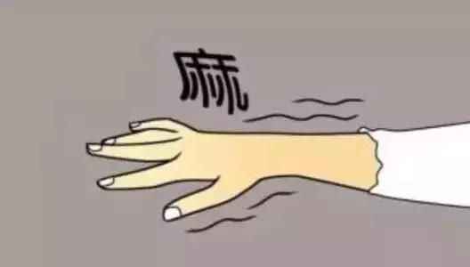 双手发麻就发凉是怎么了,双手背发麻是什么预兆