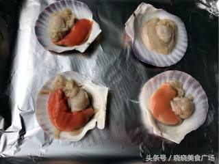 烤扇贝粉丝蒜蓉做法视频,蒜蓉粉丝烤扇贝菜谱简单又漂亮